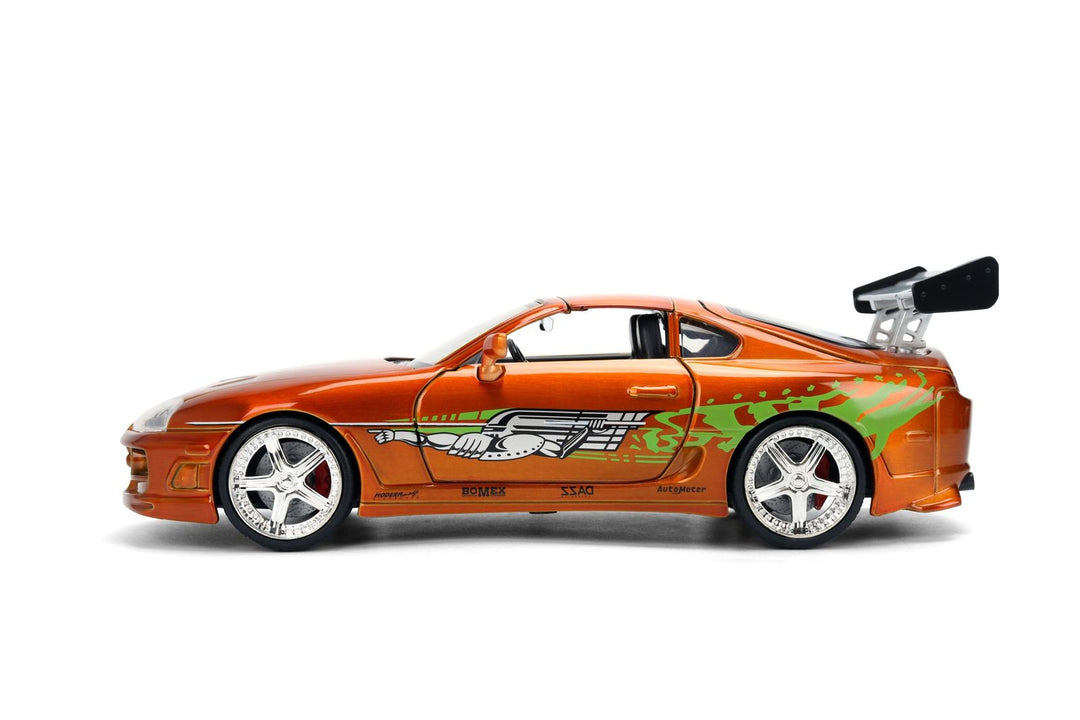 Jada Brian´s Toyota Supra Orange brossé Fast &amp; Furious