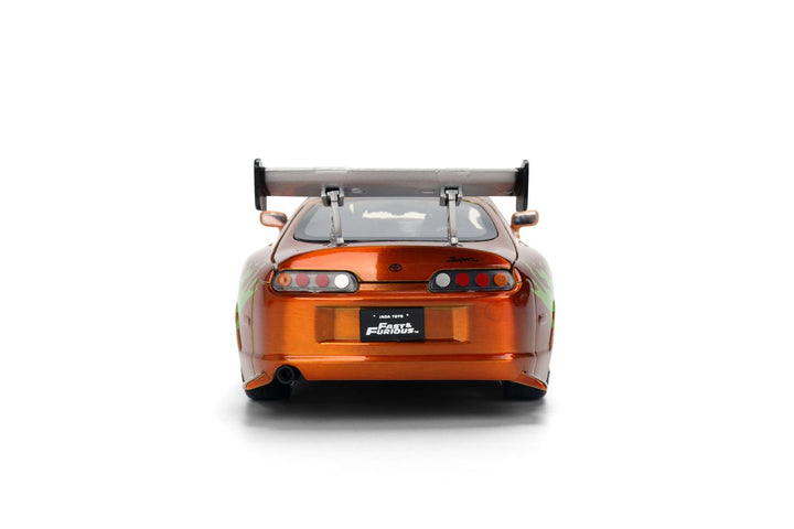Jada Brian´s Toyota Supra Orange brossé Fast &amp; Furious
