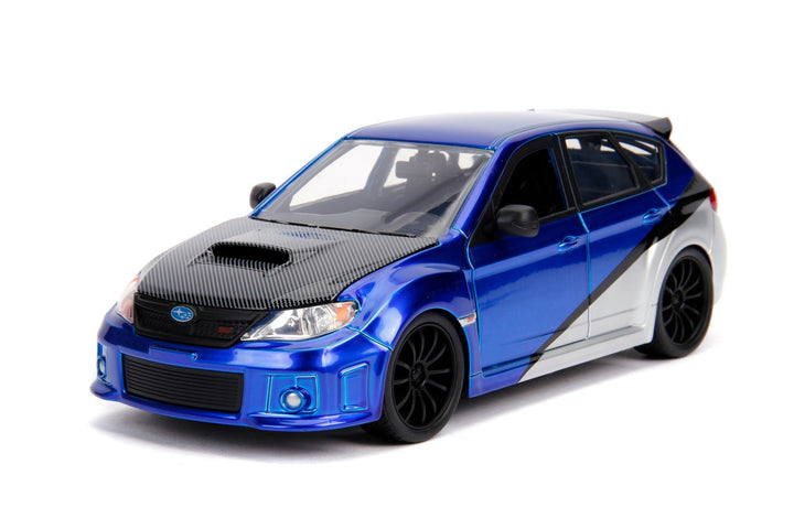 La Subaru Impreza WRX STI bleue de Jada Brian, Fast &amp; Furious