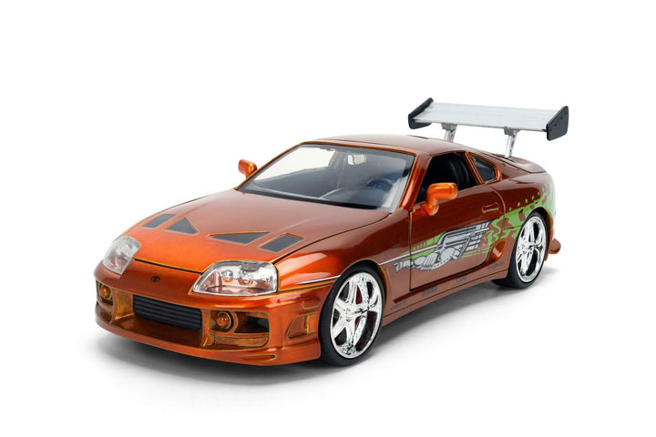 Jada Brian´s Toyota Supra Orange brossé Fast &amp; Furious