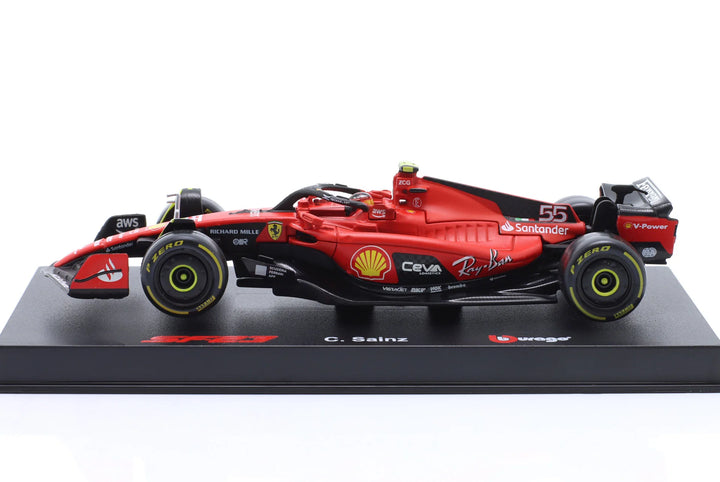 Burago Scuderia Ferrari SF23 n° 55 Carlos Sainz Jr 1:43