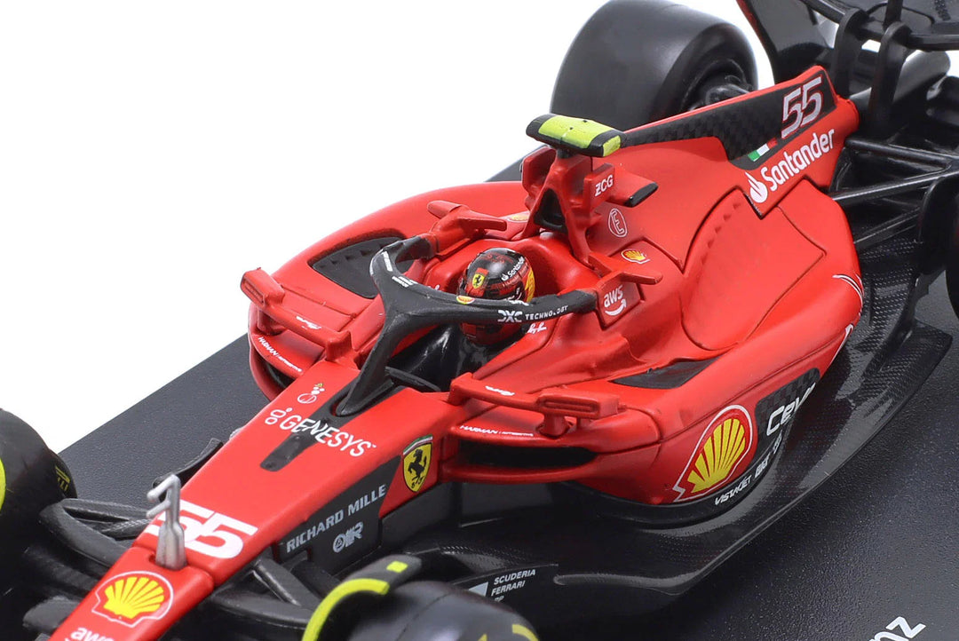Burago Scuderia Ferrari SF23 n° 55 Carlos Sainz Jr 1:43