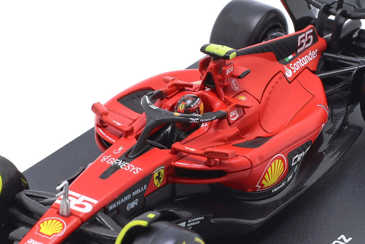 Burago Scuderia Ferrari SF23 n° 55 Carlos Sainz Jr 1:43