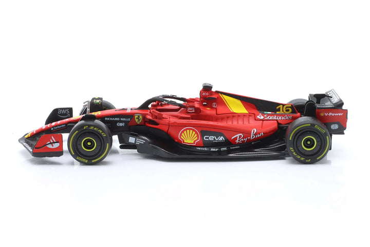 Burago Scuderia Ferrari SF-23 n° 16 Charles Leclerc GP de Monza 2023 1:43