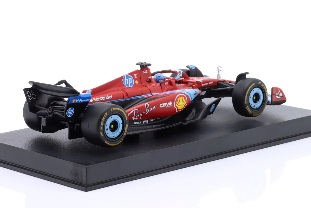 Burago Scuderia Ferrari SF-24 n°16 Charles Leclerc GP de Miami 2024 1:43
