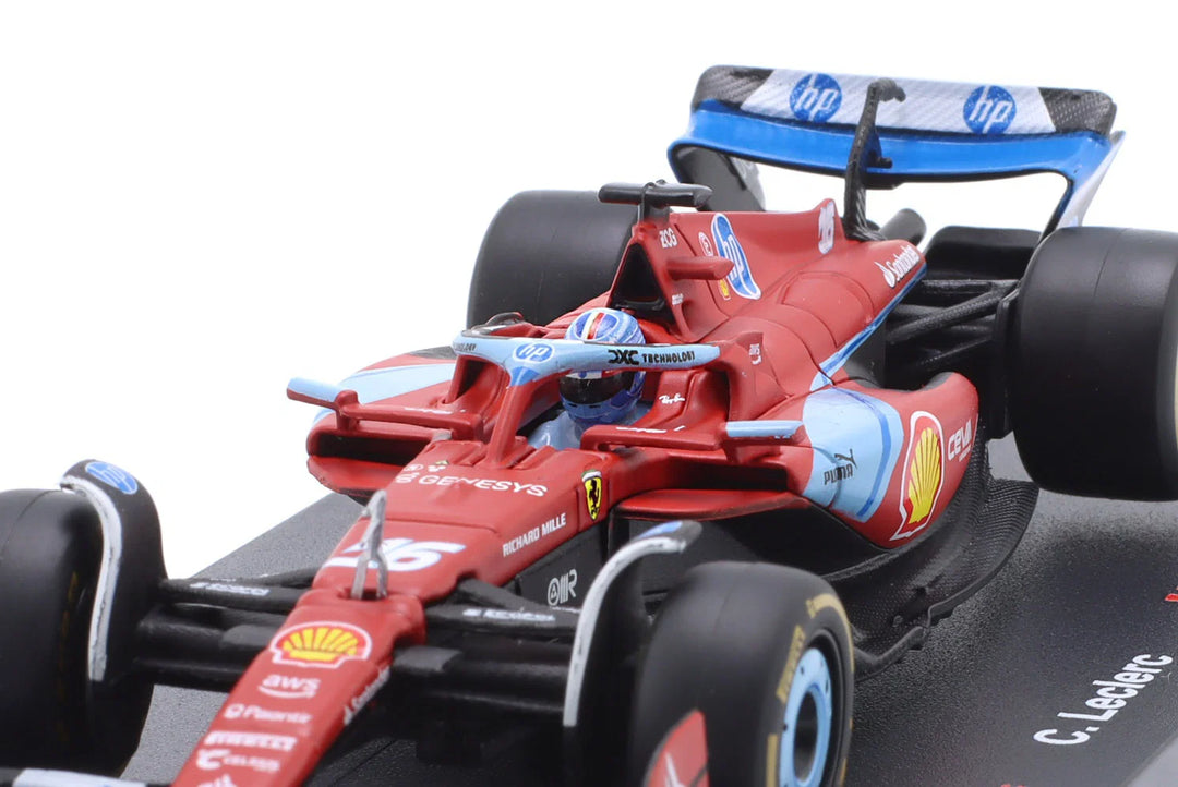 Burago Scuderia Ferrari SF-24 n°16 Charles Leclerc GP de Miami 2024 1:43
