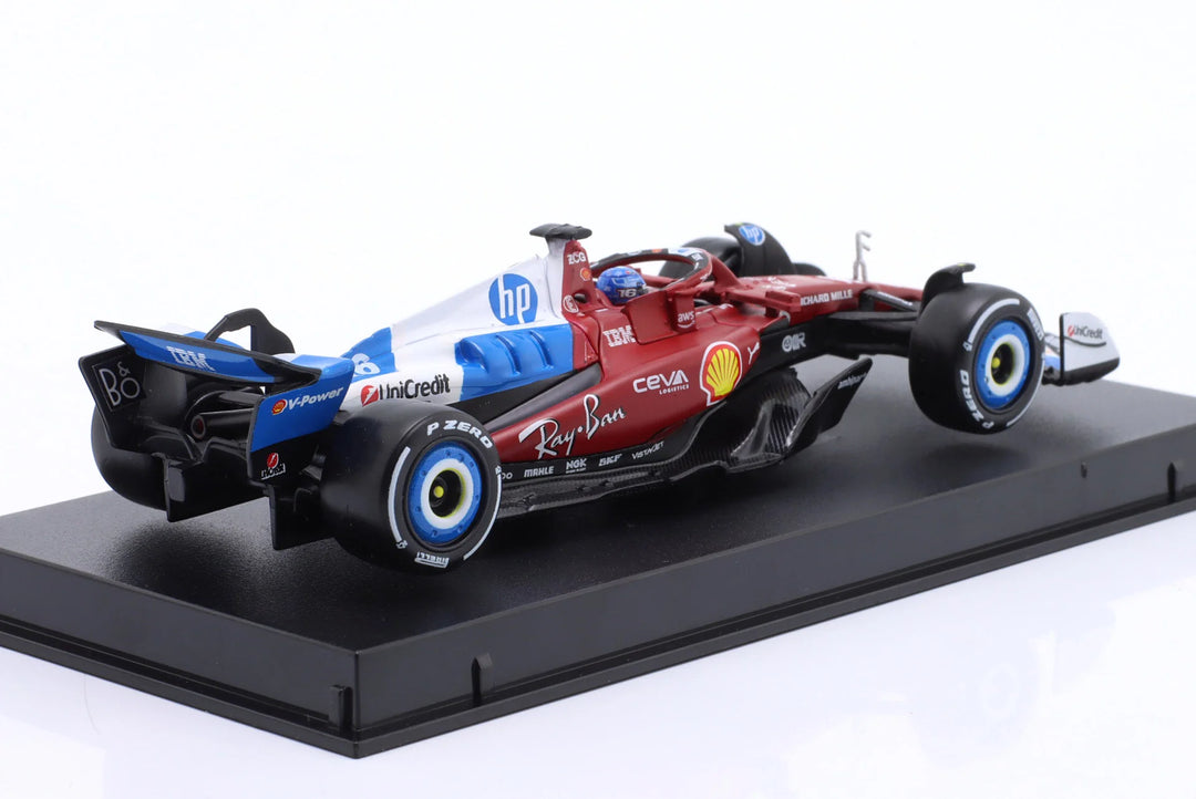 Burago Scuderia Ferrari SF-25 n°16 Charles Leclerc GP de Miami 2025 1:43