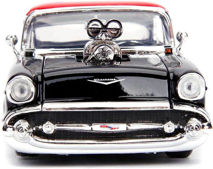 Jada Chevrolet Bel Air 1957 Zwart BigTime Muscle