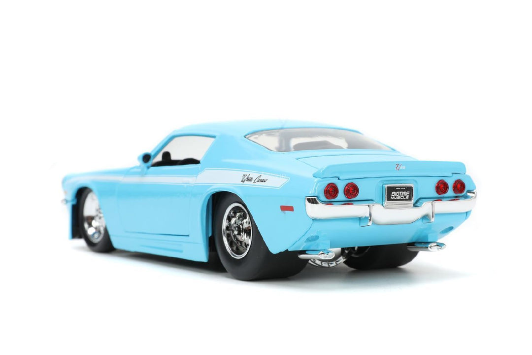 Jada Chevrolet Camaro 1971 Blauw BigTime Muscle