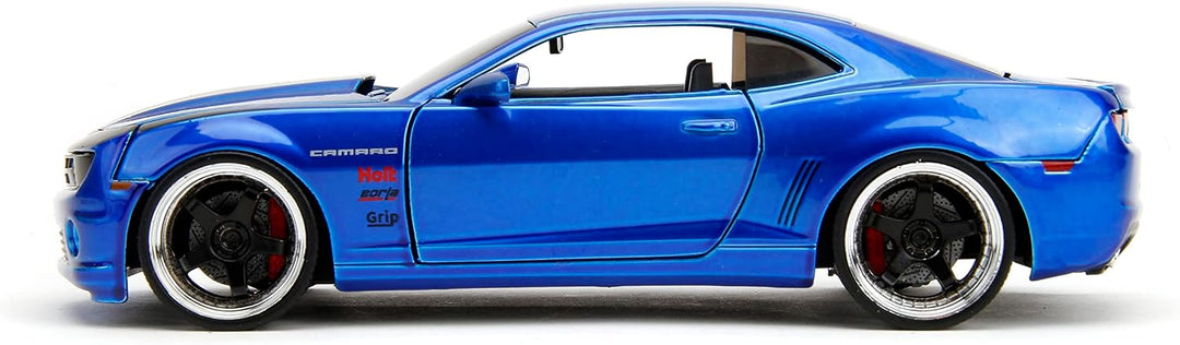 Jada Chevrolet Camaro 2010 Blauw BigTime Muscle