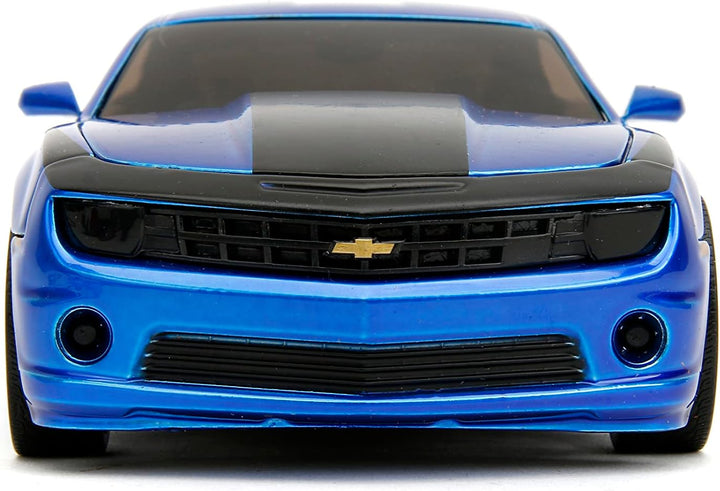 Jada Chevrolet Camaro 2010 Blauw BigTime Muscle