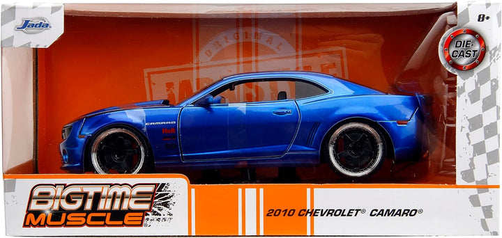 Jada Chevrolet Camaro 2010 Blauw BigTime Muscle