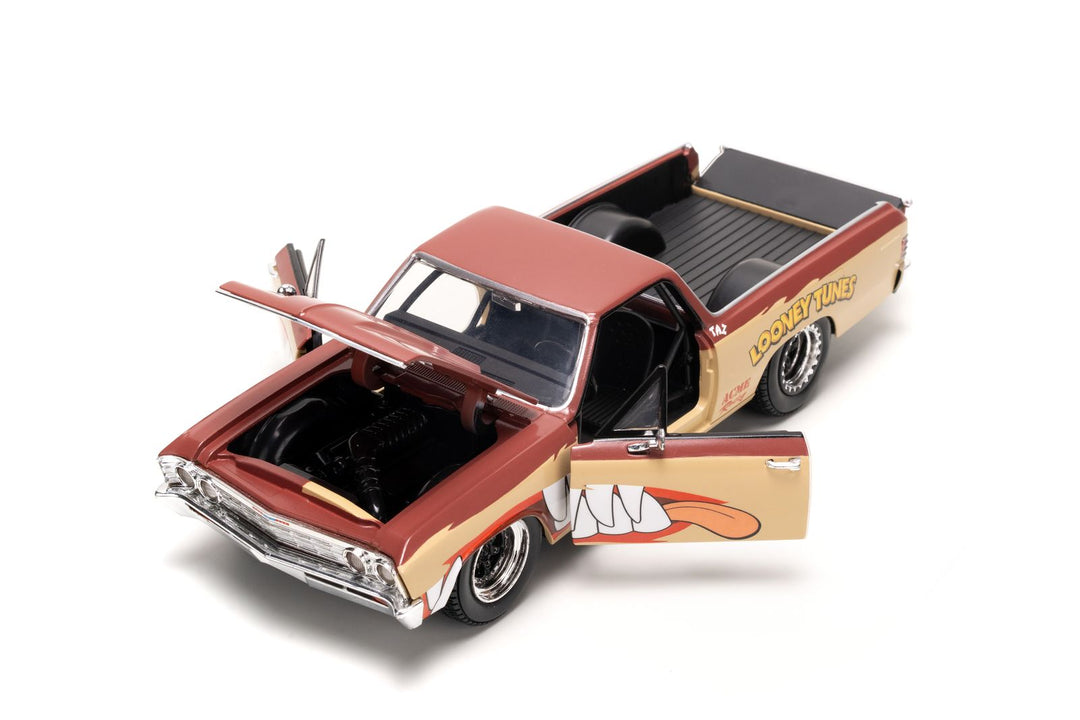 Jada Chevrolet El Camino &amp; Tasmanian Devil Bruin Loonley Tunes