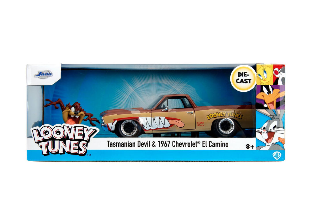 Jada Chevrolet El Camino &amp; Tasmanian Devil Bruin Loonley Tunes