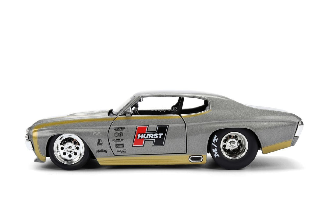 Jada Chevrolet Chevelle SS Gris BigTime Muscle