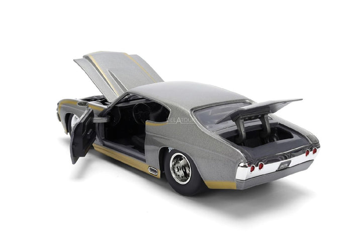 Jada Chevrolet Chevelle SS Gris BigTime Muscle