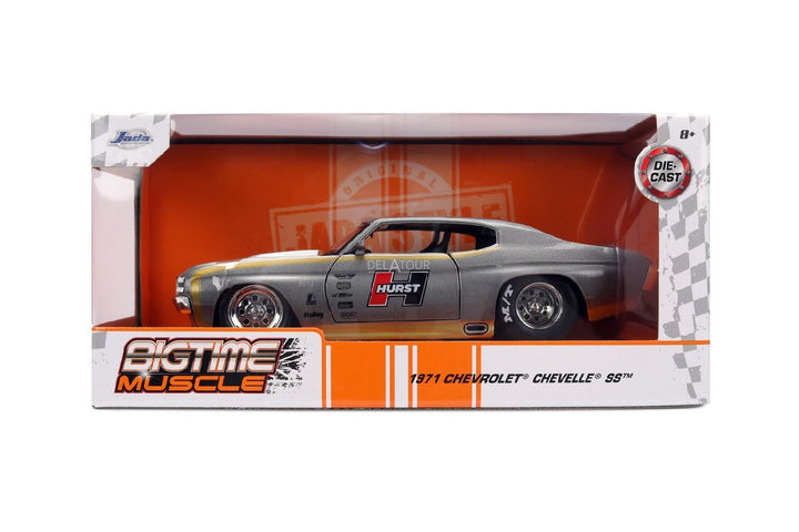Jada Chevrolet Chevelle SS Gris BigTime Muscle