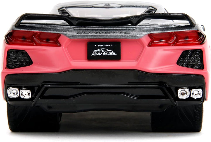 Jada Chevrolet Corvette 2020 Rose / Gris Pink Slips
