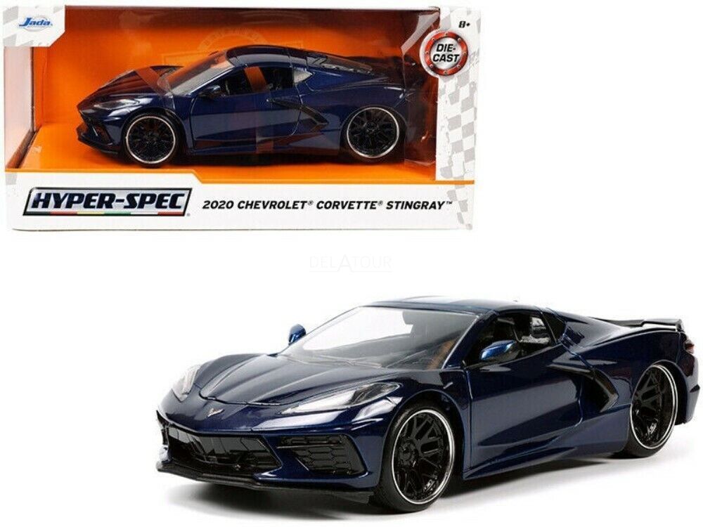 Jada Chevrolet Corvette Stingray 2020 Bleu Hyper-Spec