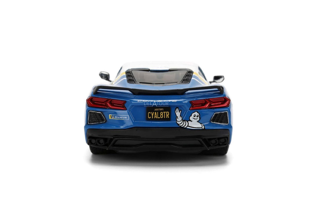 Jada Chevrolet Corvette Stingray 2020 Michelin Blanc BigTime Muscle