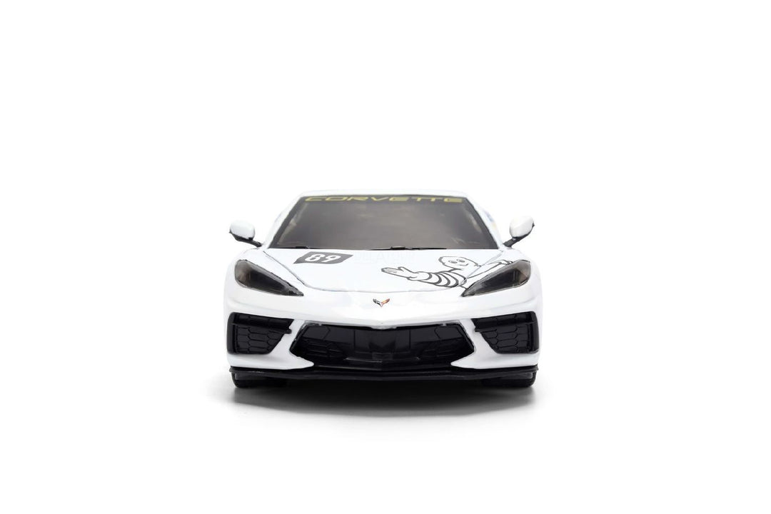 Jada Chevrolet Corvette Stingray 2020 Michelin Blanc BigTime Muscle