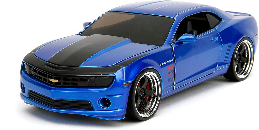 Jada Chevrolet Camaro 2010 Blauw BigTime Muscle