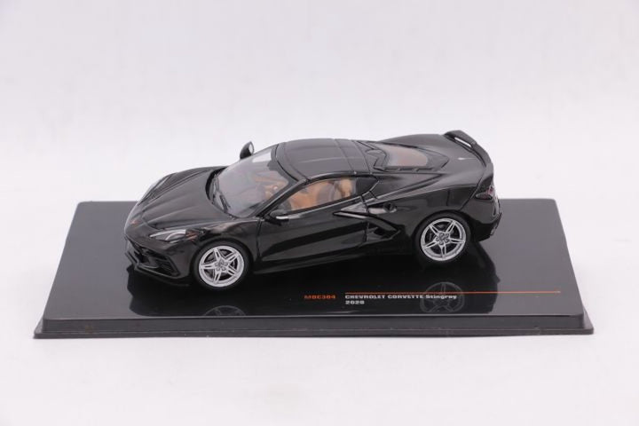 Ixo Chevrolet Corvette Stingray 2020 Zwart 1:43