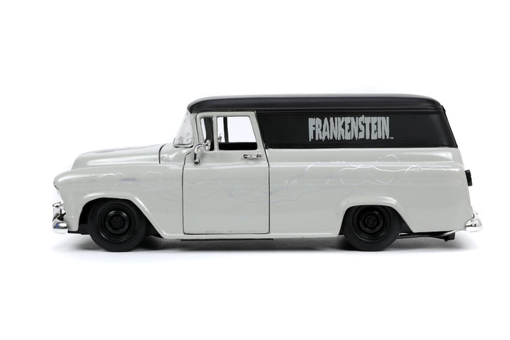 Jada Chevy Suburban &amp; Frankenstein grijs Universal Monsters