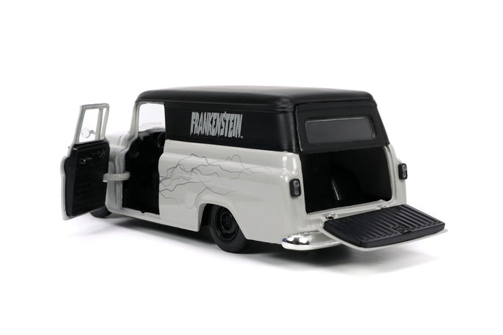 Jada Chevy Suburban &amp; Frankenstein grijs Universal Monsters