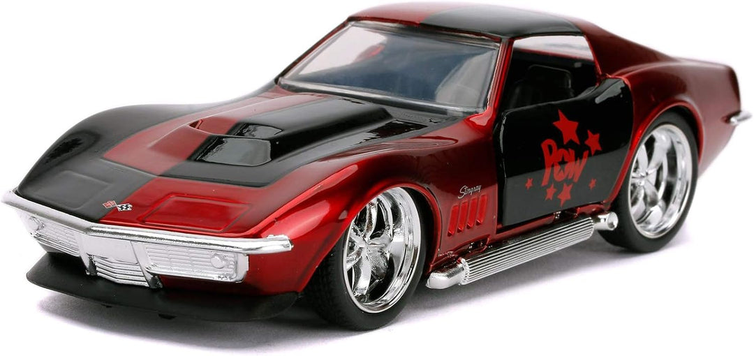 Jada Chevrolet Corvette Stingray Red DC Comics