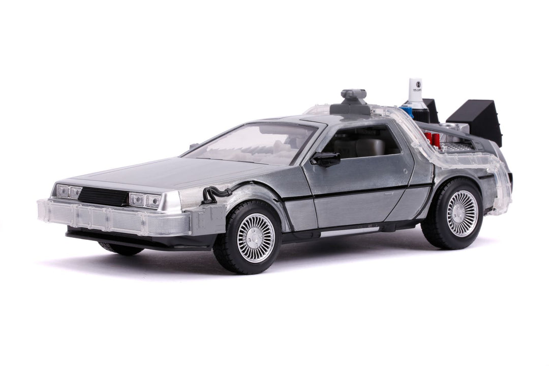 Jada Delorean TimeMachine Gris Retour vers le futur II