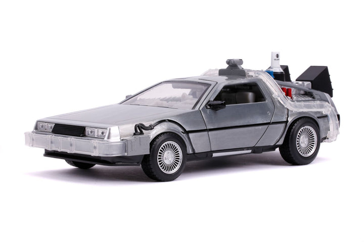 Jada Delorean TimeMachine Gris Retour vers le futur II