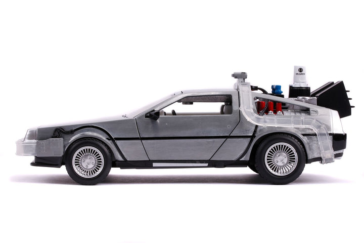 Jada Delorean TimeMachine Gris Retour vers le futur II