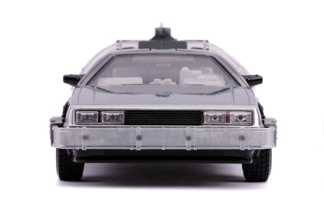 Jada Delorean TimeMachine Gris Retour vers le futur II