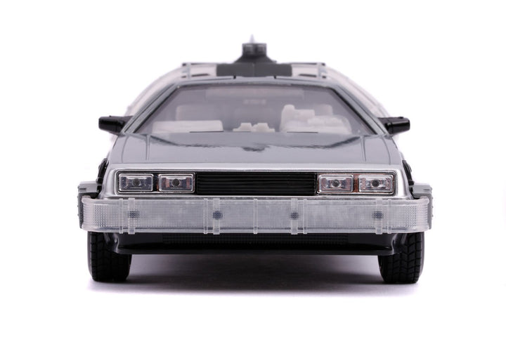 Jada Delorean TimeMachine Gris Retour vers le futur II