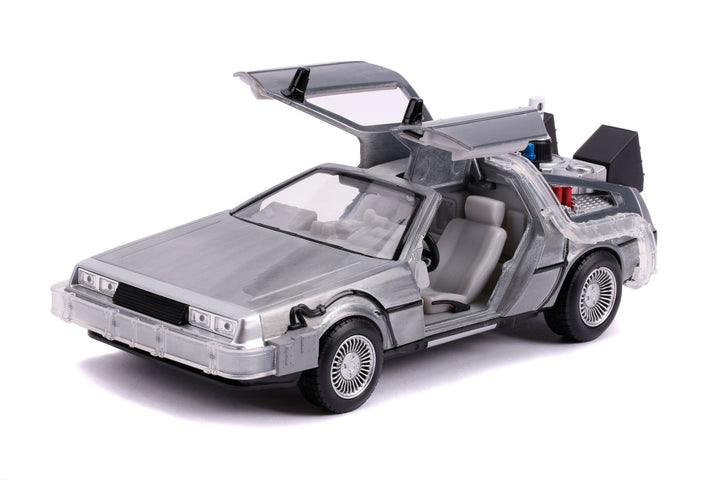 Jada Delorean TimeMachine Gris Retour vers le futur II