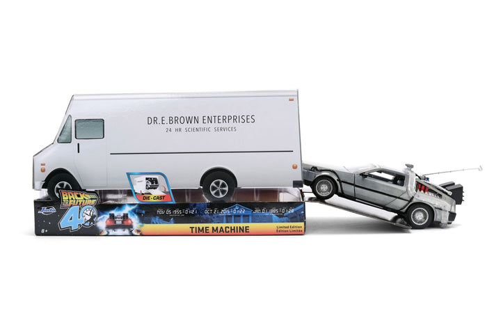 Jada Delorean Time Machine Zac Brown Truck gris Retour vers le futur
