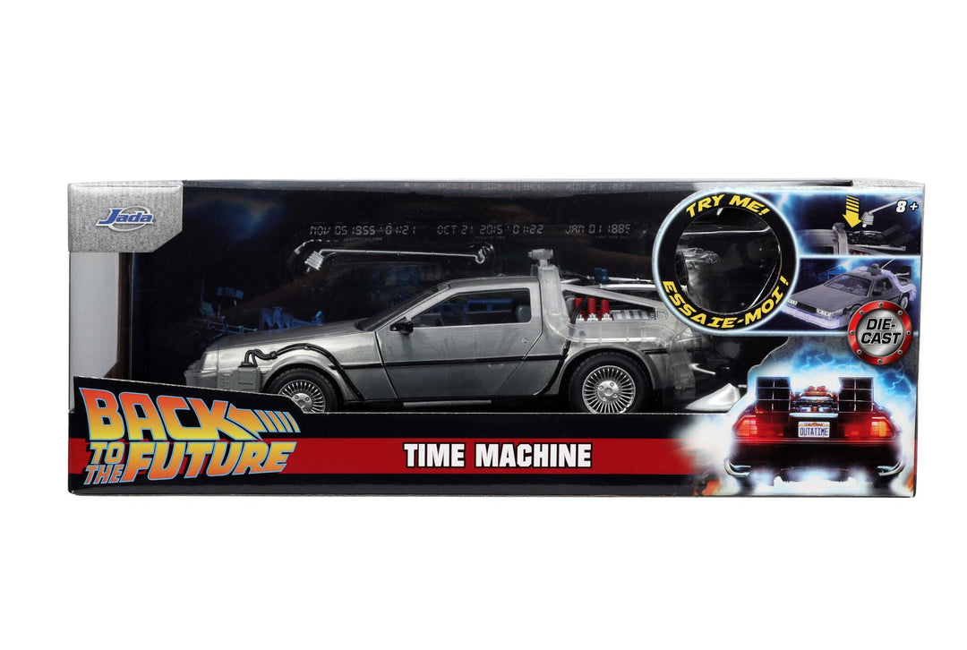 Jada Delorean Time Machine Grijs Back to the Future I
