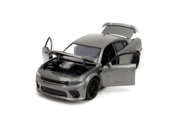 Jada 2021 Dodge Charger SRT Hellcat Gray Fast &amp; Furious