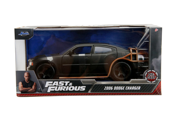 Jada Dodge Charger Heist Car 2006 Noir Fast &amp; Furious