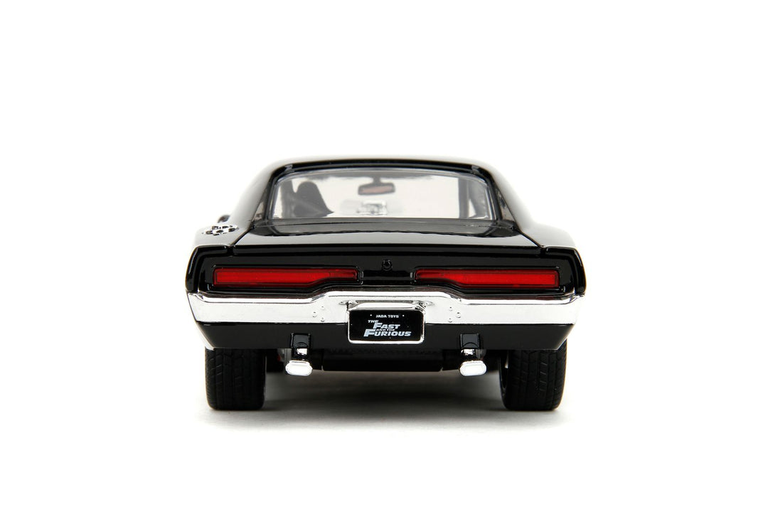 Jada Dom &amp; Dodge Charger avec figurine Noir Fast &amp; Furious