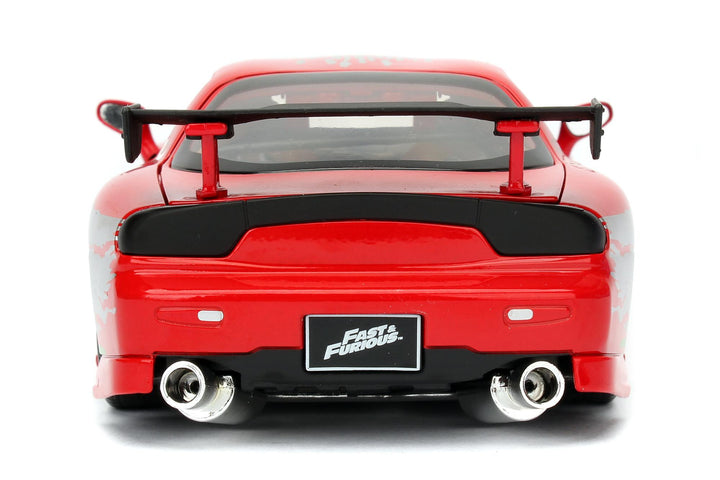 Jada Dom´s Mazda RX-7 Rood Fast &amp; Furious