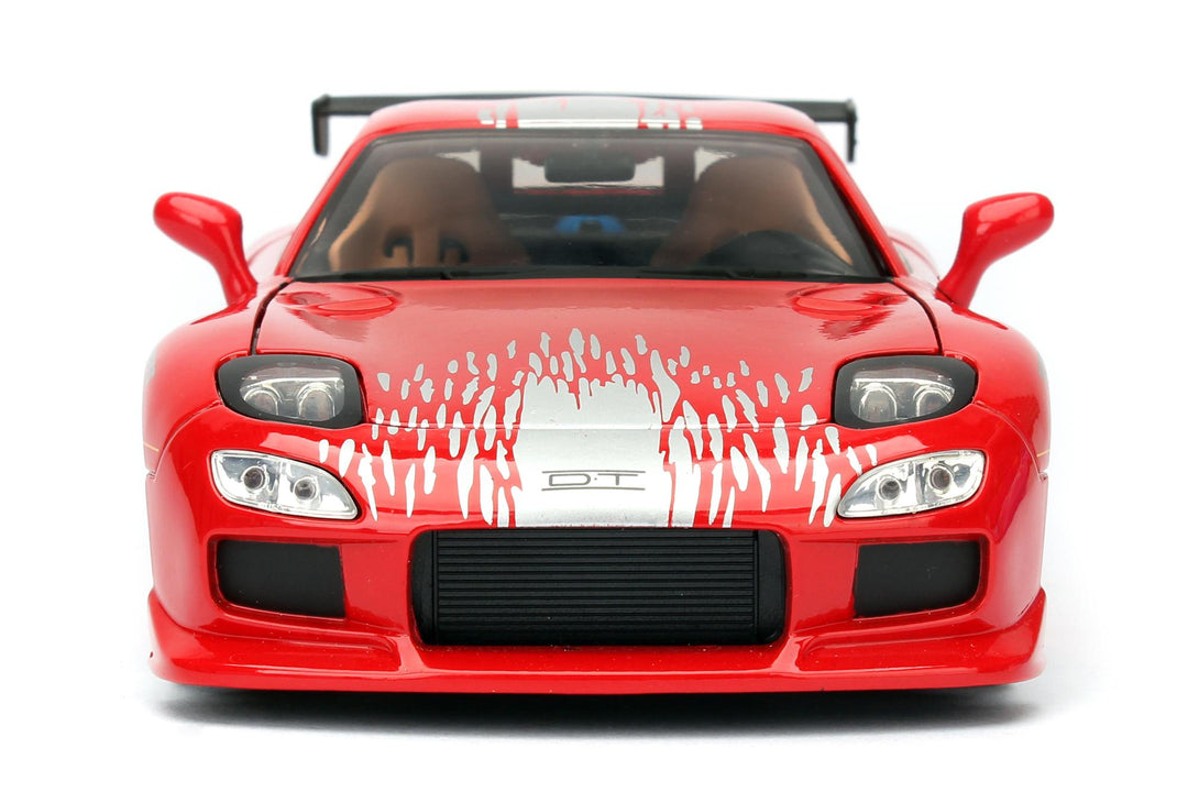Jada Dom´s Mazda RX-7 Rood Fast &amp; Furious