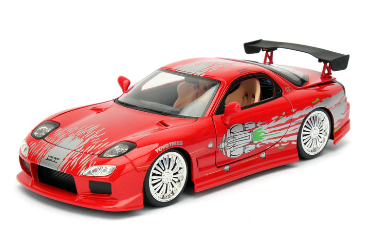 Jada Dom´s Mazda RX-7 Rood Fast &amp; Furious