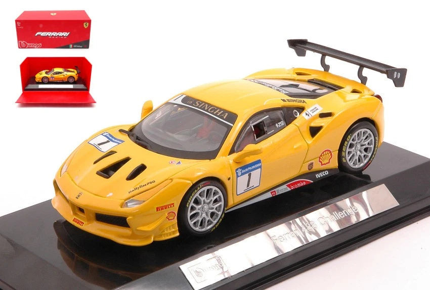 Burago Ferrari 488 Challenge 