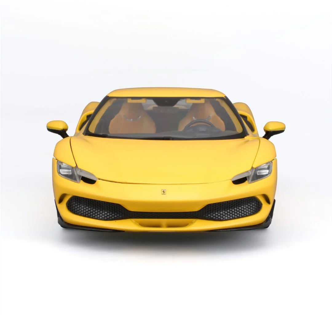 Burago Ferrari 296 GTB 2021 1:18 Yellow