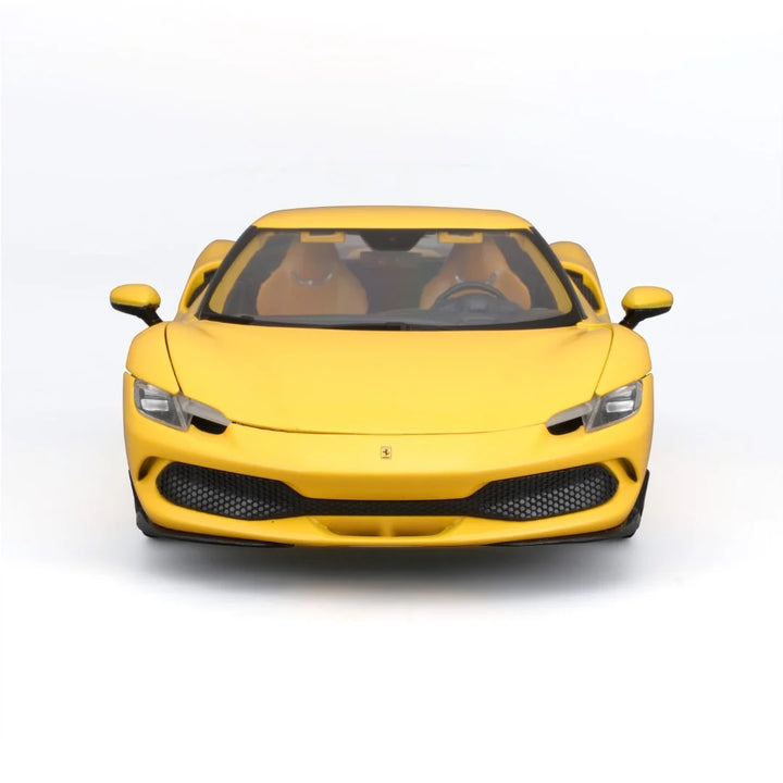Burago Ferrari 296 GTB 2021 1:18 Yellow