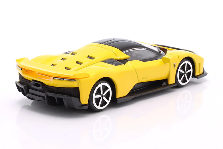 Burago Ferrari F80 Jaune 1:43 Race &amp; Play