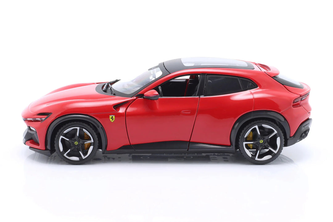 Burago Ferrari Purosangue 2022 1:24 Rood Race &amp; Play