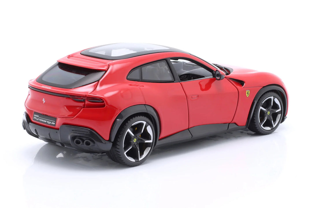 Burago Ferrari Purosangue 2022 1:24 Rood Race &amp; Play
